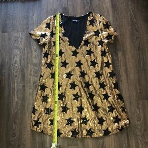 Sequin star dress